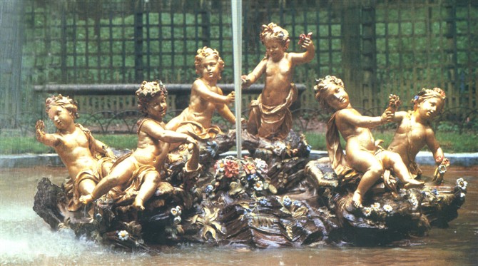 水景铜雕塑